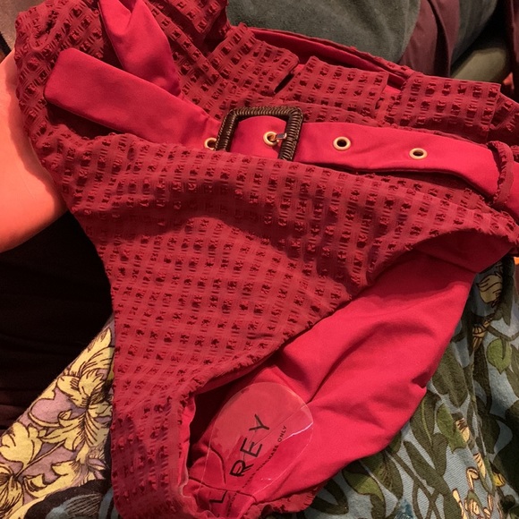 ✨ Anthropologie High-Waisted Bikini Bottoms Sz L - Picture 5 of 5